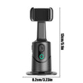 Auto Face Tracking Tripod No App Smart Stand Built-In Fill Light Follow-up Gimbal Stabilizer for Video Recording