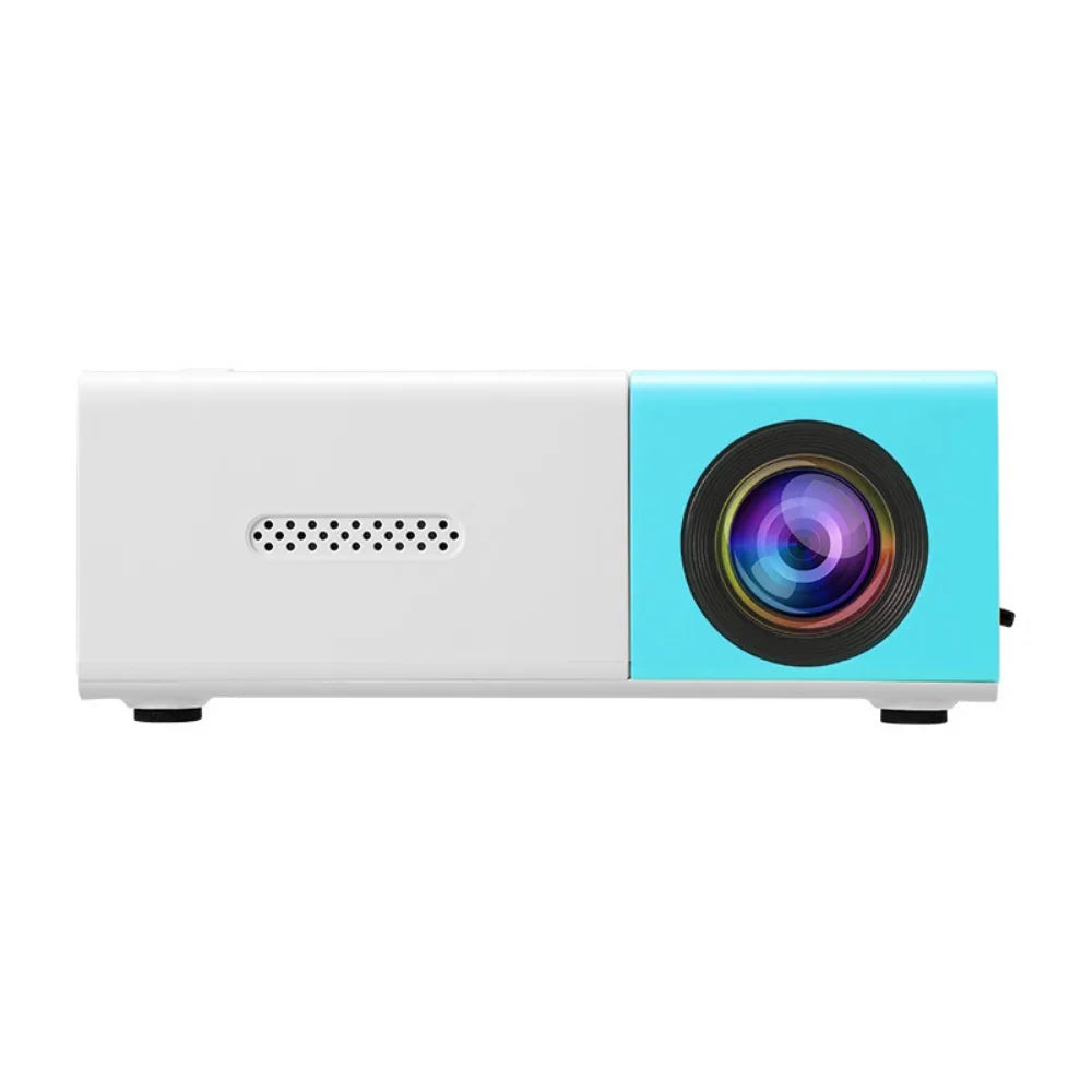 1080P Resolution Mini Projector Built-in Speaker LCD Technology Portable Projector Halloween Gifts Remote Control LED Projector