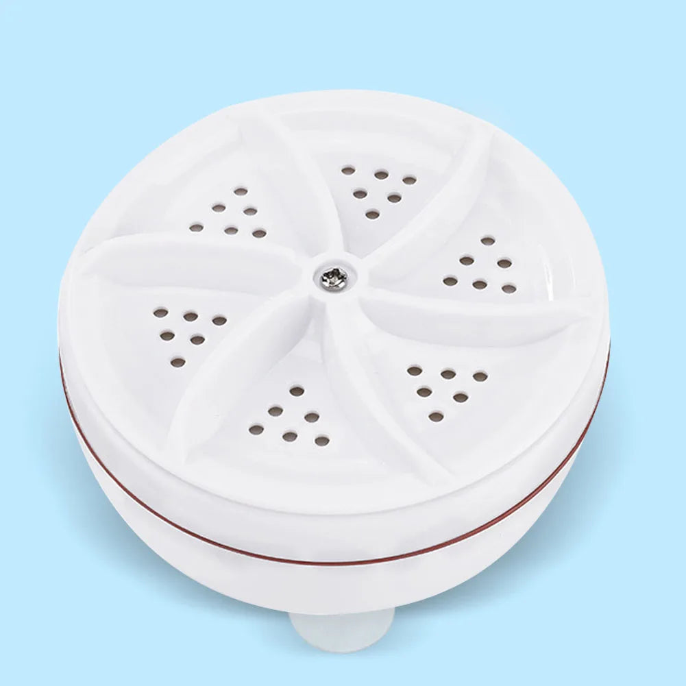 Ultrasonic Turbo Washing Machines Wheel Bubble Portable Washing Machines Multifunction Cleaning Low Noise for Business Trip