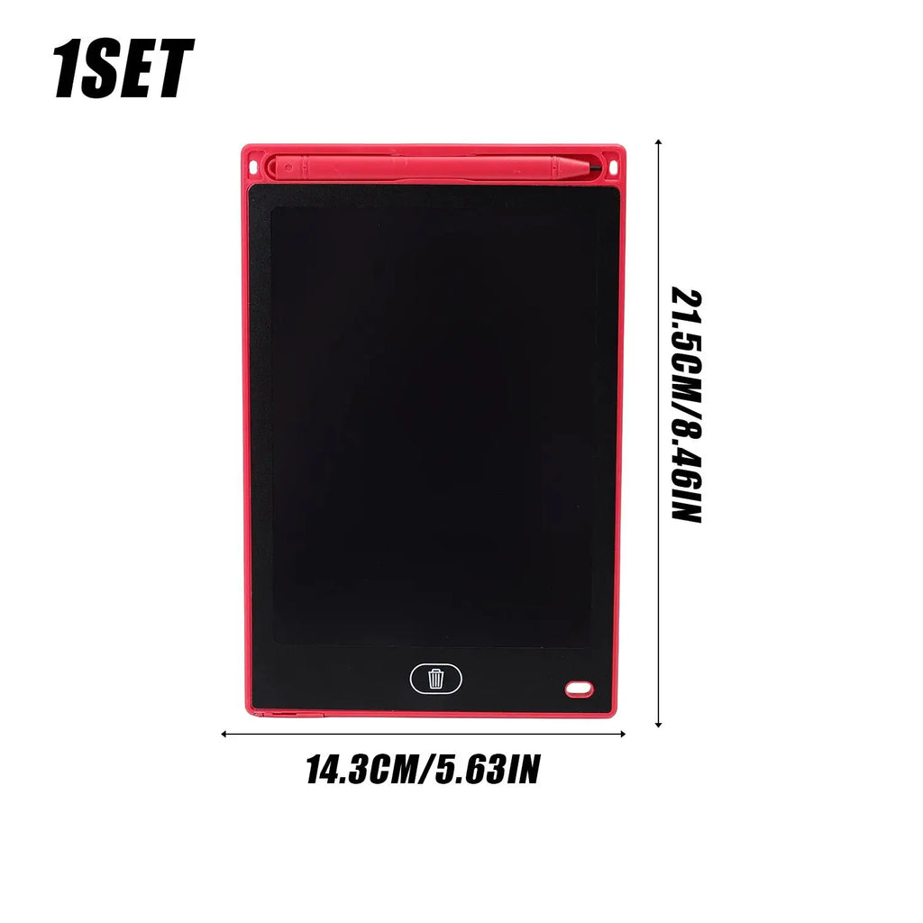 8.5'' LCD Writing Tablet Drawing Board Kids Graffiti Sketchpad Toys Handwriting Blackboard Counting Learning Toys Birthday Gifts