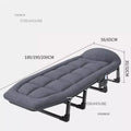 Minimalist Folding Bed Leisure Portable Sleeping Beds Indoor Modern home Furniture Office Lunch Break Individual Recliner Bed L