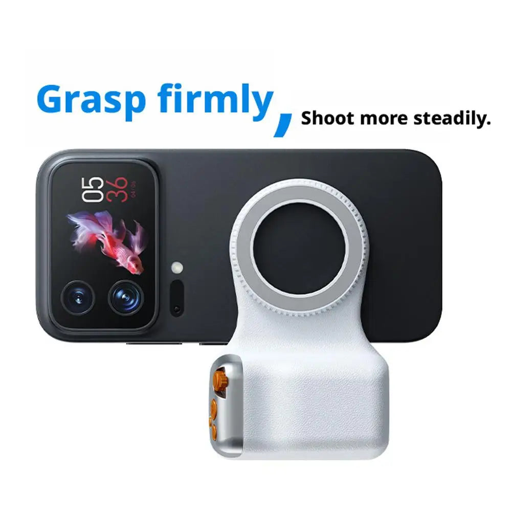 Magnetic Phone Grip for magsafe Ergonomics Phone Remote Shutter Handle Universal Portable Holder For Photography