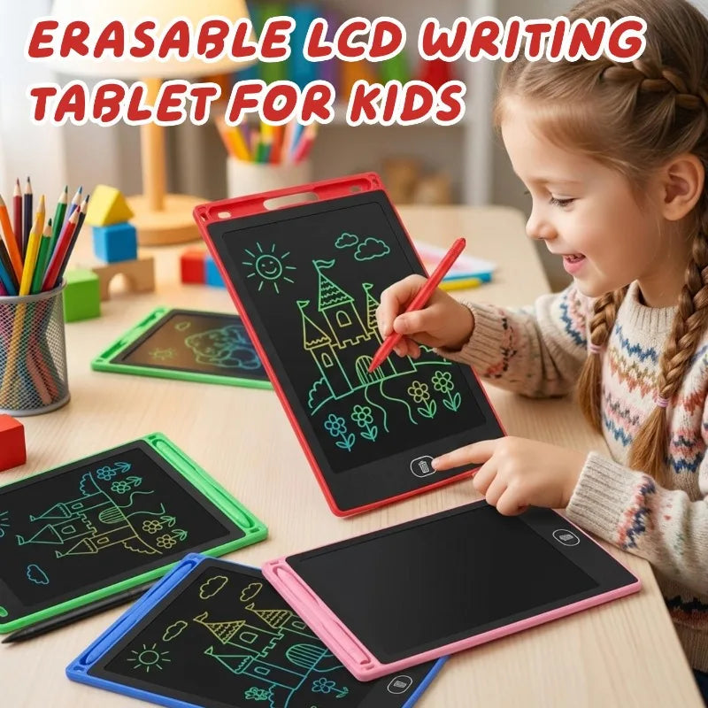 8.5'' LCD Writing Tablet Drawing Board Kids Graffiti Sketchpad Toys Handwriting Blackboard Counting Learning Toys Birthday Gifts