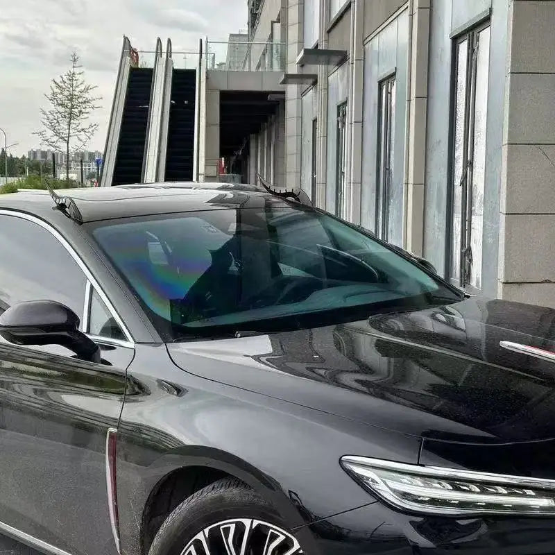 Creative 3D Dragon Horn Car Roof Decoration Car Sticker Roof Modification Ornament Halloween Car Styling Exterior Decoration