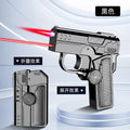 Multi Functional Decompression Gun Type Lighter Foldable Dual Form Gyro Shaped Lighter Creative Trendy Cigarette Accessory Giftt