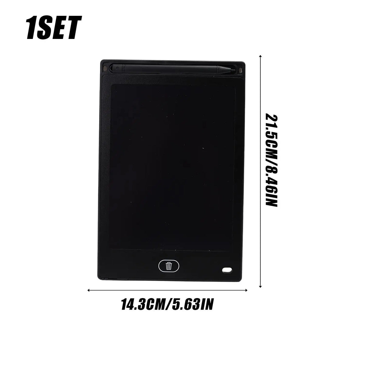 8.5'' LCD Writing Tablet Drawing Board Kids Graffiti Sketchpad Toys Handwriting Blackboard Counting Learning Toys Birthday Gifts