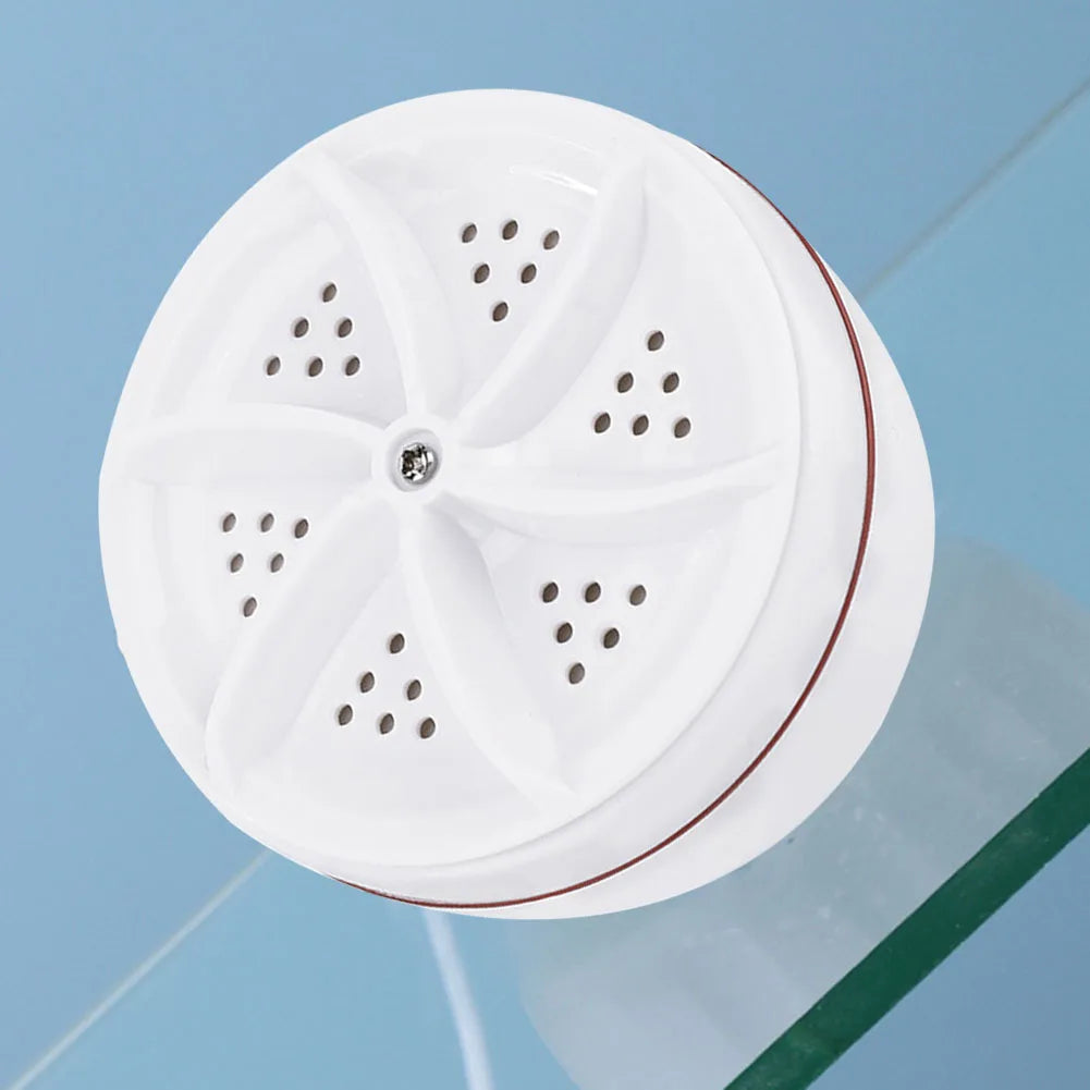 Ultrasonic Turbo Washing Machines Wheel Bubble Portable Washing Machines Multifunction Cleaning Low Noise for Business Trip