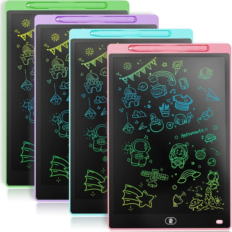 8.5'' LCD Writing Tablet Drawing Board Kids Graffiti Sketchpad Toys Handwriting Blackboard Counting Learning Toys Birthday Gifts