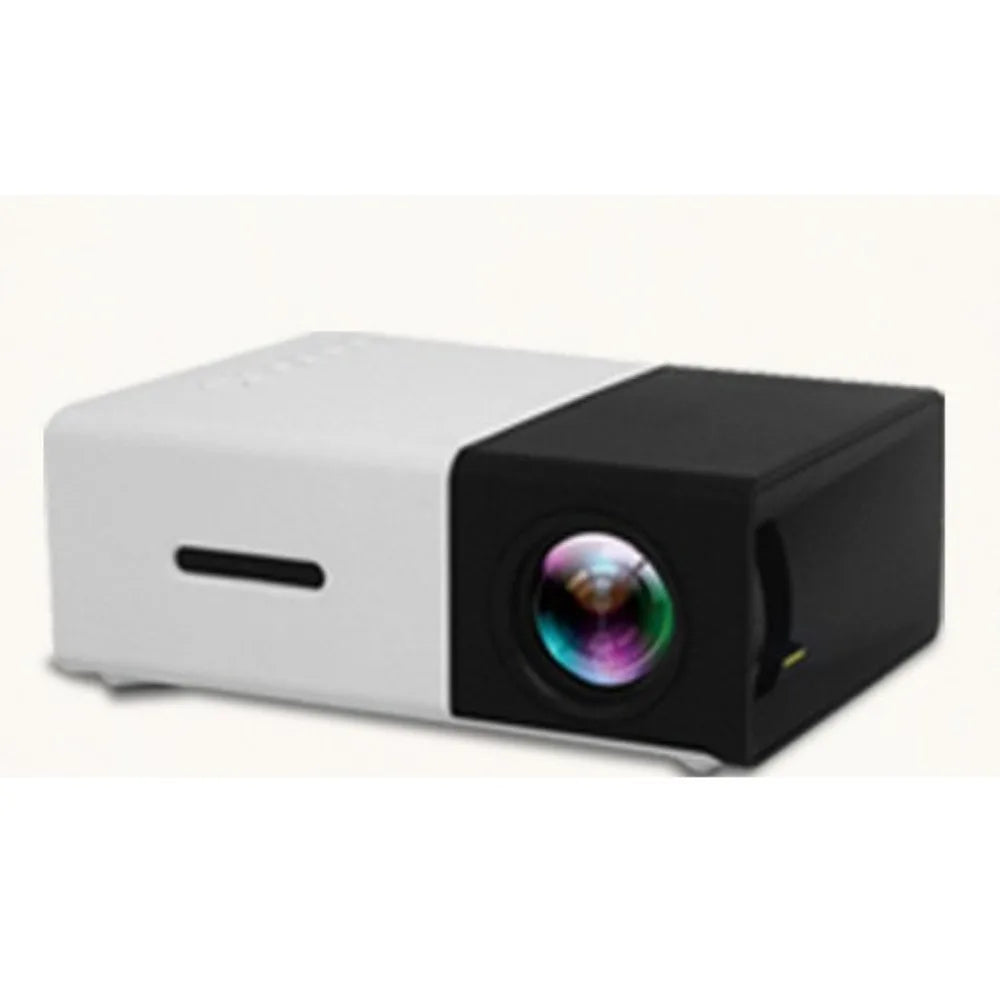 1080P Resolution Mini Projector Built-in Speaker LCD Technology Portable Projector Halloween Gifts Remote Control LED Projector