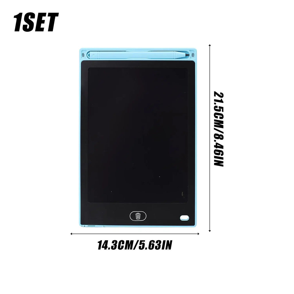 8.5'' LCD Writing Tablet Drawing Board Kids Graffiti Sketchpad Toys Handwriting Blackboard Counting Learning Toys Birthday Gifts