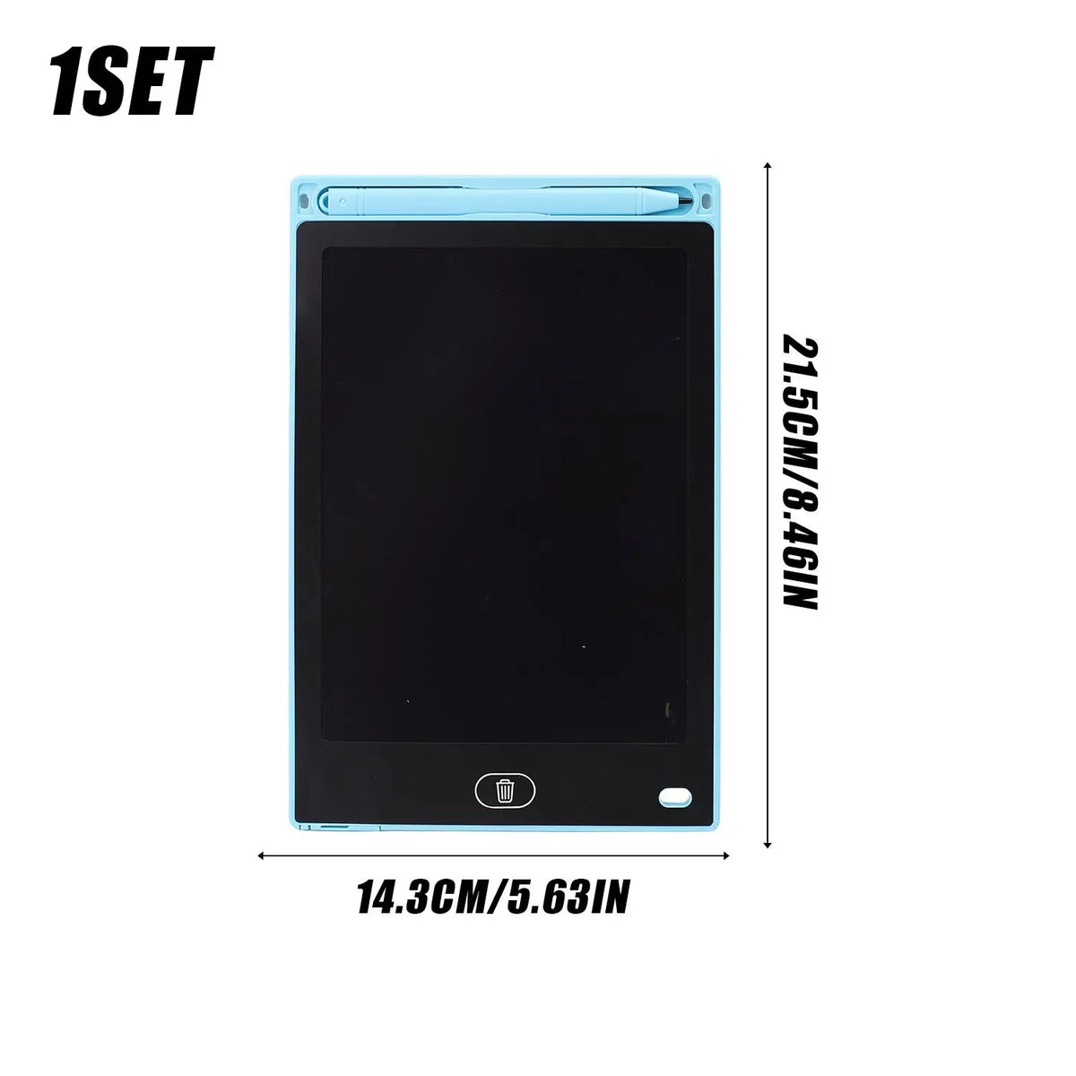 8.5'' LCD Writing Tablet Drawing Board Kids Graffiti Sketchpad Toys Handwriting Blackboard Counting Learning Toys Birthday Gifts